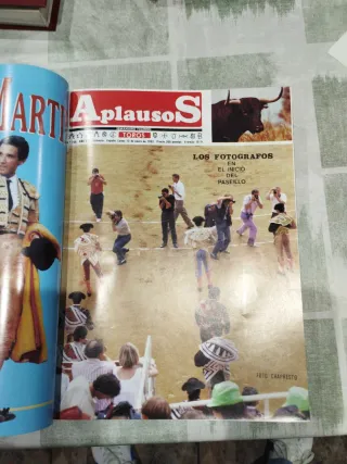 Revista Aplausos 1992 Tomo 1 Encuadernado