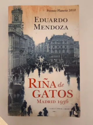 Riña de gatos. Eduardo Mendoza
