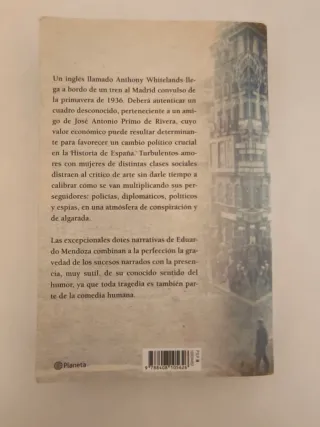 Riña de gatos. Eduardo Mendoza