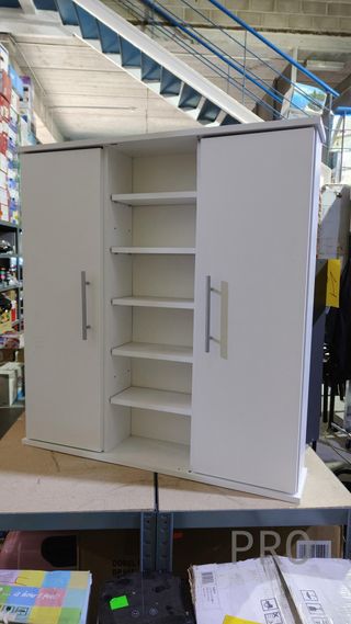 Estante de Madera para CD DVD Estantería Armario vcm