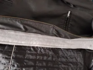 Chaqueta de cuero para hombre