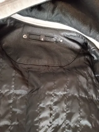 Chaqueta de cuero para hombre