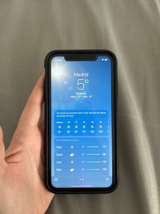 iPhone XR Negro Batería 79%
