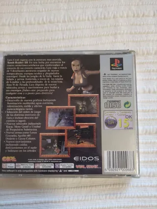 PlayStation 1 Tomb Raider III PAL