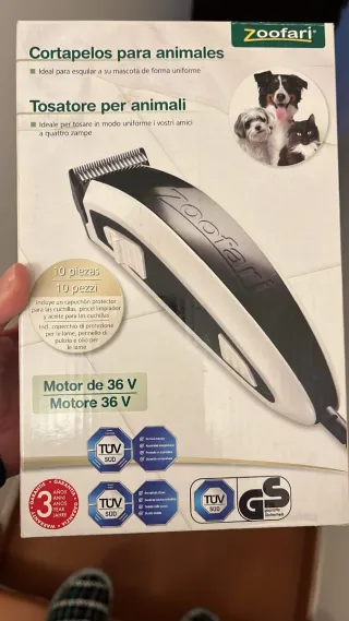 Zoofari Rasoio per Animali 36V