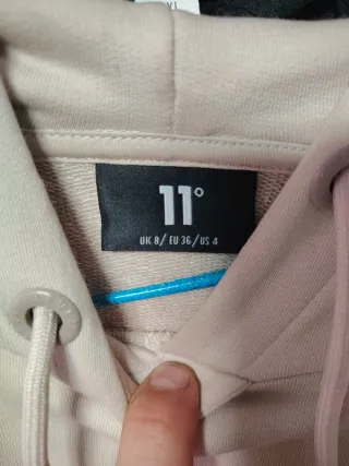 Sudadera Beige Eleven Degrees (11°)