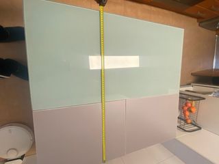 Mesa de cocina extensible cristal y metal