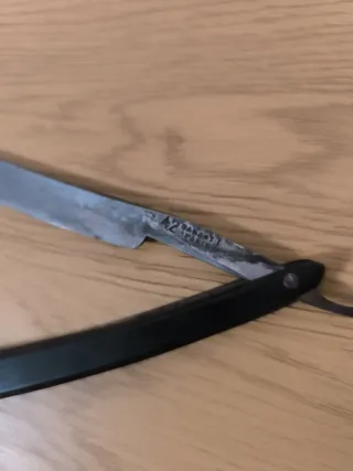 Lotto di 4 antichi coltellini da barbiere MOLTO RARI