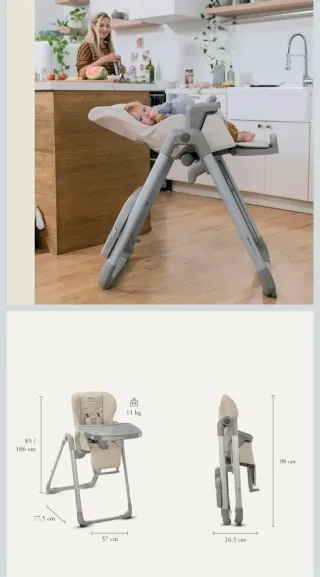 Trona Inglesina Portátil Evolutiva. INGLESINA.