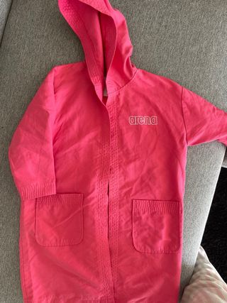 Accappatoio Arena rosa microfibra