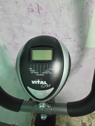 Bicicleta Elíptica Gris