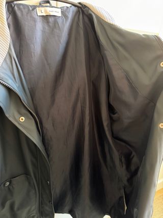 Gabardina Easy Wear Azul Marino Talla L