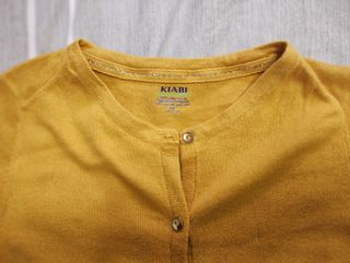 Cardigan giallo KIABI 8 anni