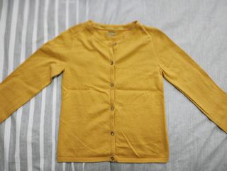 Cardigan giallo KIABI 8 anni