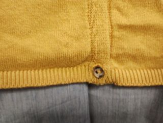 Cardigan giallo KIABI 8 anni