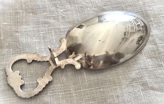 Cucchiaio Caddy Spoon Greggio Argento 925