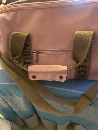 Bolso de viaje rosa