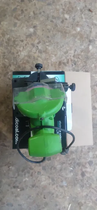 Afilador de cadenas con accesorios