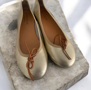 Manoletinas Fabiana Filippi Piel Doradas