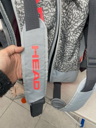 Paletero Head Elite Gris y Naranja