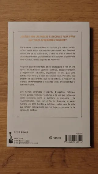 12 reglas para vivir: Un antídoto al caos
