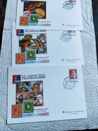 Feria Filatelia 2000 Sobres España