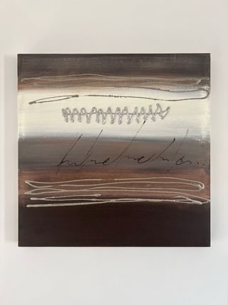 Set 2 Quadri Astratti in Tela