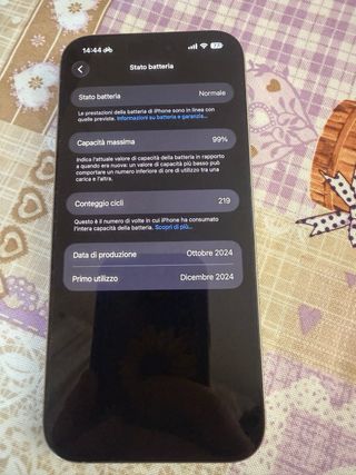 iPhone 16 Pro Max 256GB Titanio