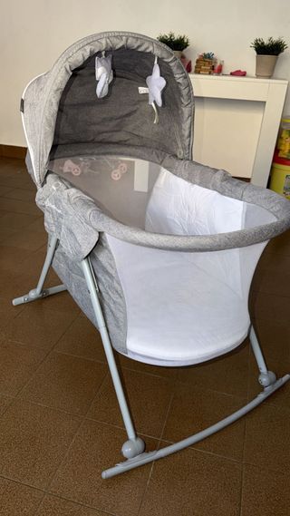 Minicuna gris buen estado