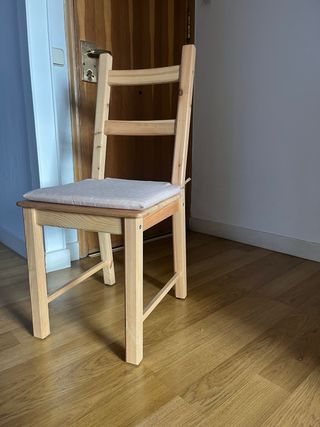 4 Sillas Madera Ikea