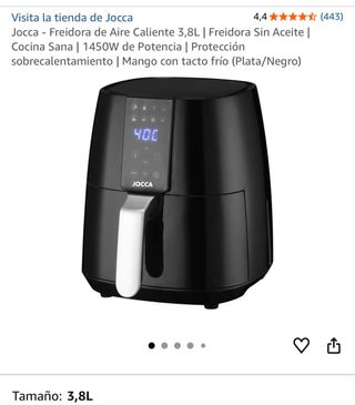 Freidora de aire Jocca