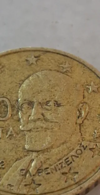 Moneda 50 céntimos AENTA 2002