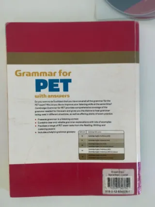 Cambridge Grammar for PET. Book with answers an...