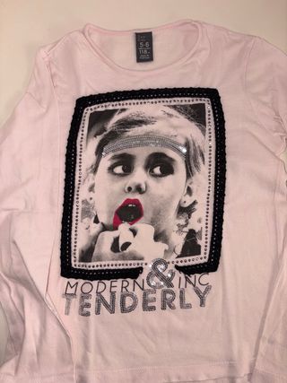 Lote 8 Camisetas Niña Tallas Variadas