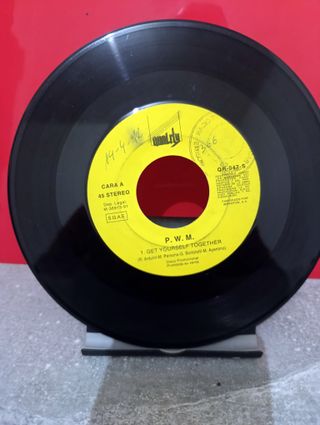 Disco Vinilo Single P.W.M.
