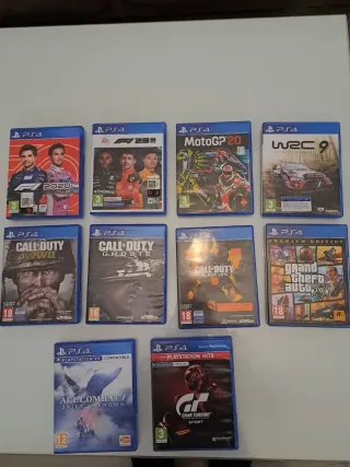 Ps4 Pro 1TB Negra + 2 Mandos y Juegos