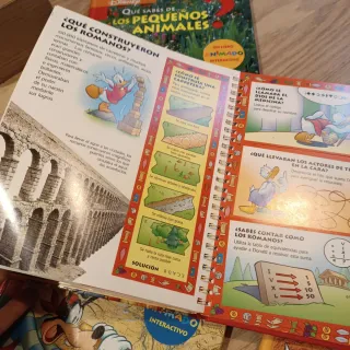 Pack 4 libros que sabes de. Disney interactivos