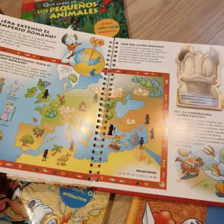 Pack 4 libros que sabes de. Disney interactivos