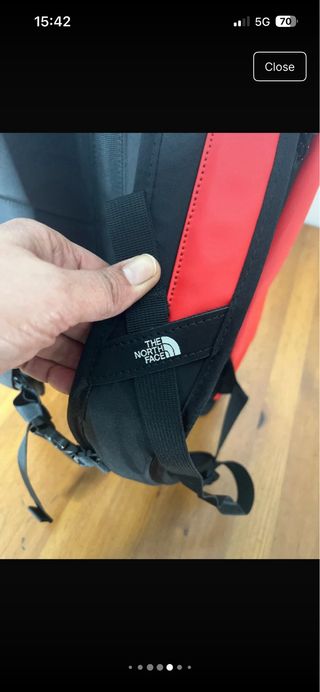 The North Face Fuse Box Mochila Roja