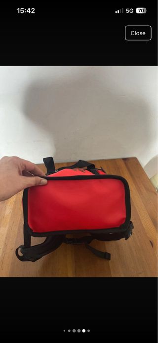 The North Face Fuse Box Mochila Roja