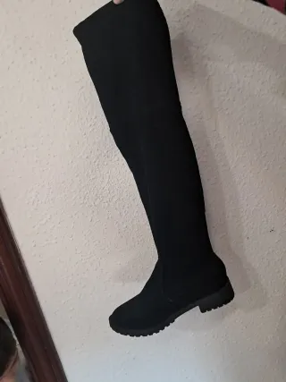 Botas altas mujer negras