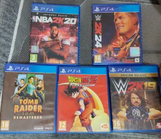 Pack / Lote JUEGOS PS4 TAMBIÉN INDIVIDUAL
