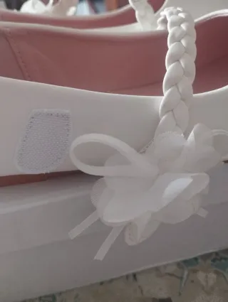 Zapatos niña comunión blancos