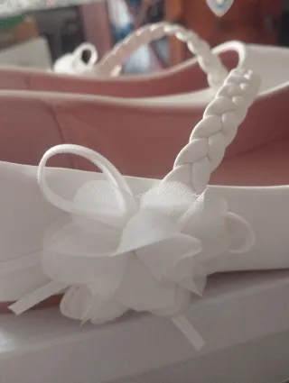 Zapatos niña comunión blancos