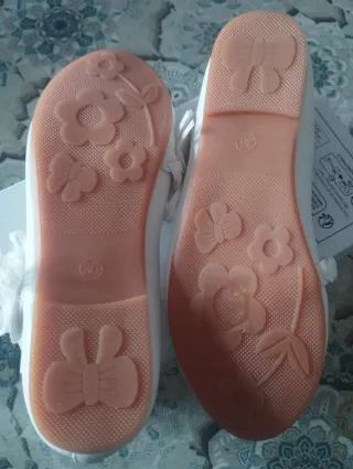 Zapatos niña comunión blancos