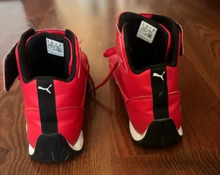 Zapatillas Puma Ferrari Rojas Piel