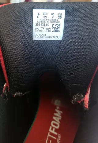 Zapatillas Puma Ferrari Rojas Piel