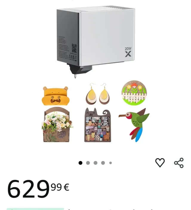 Módulo Impresión  xTool M1 20W