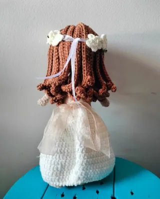 Muñeca Amigurumi Primera Comunión