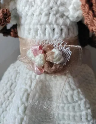 Muñeca Amigurumi Primera Comunión